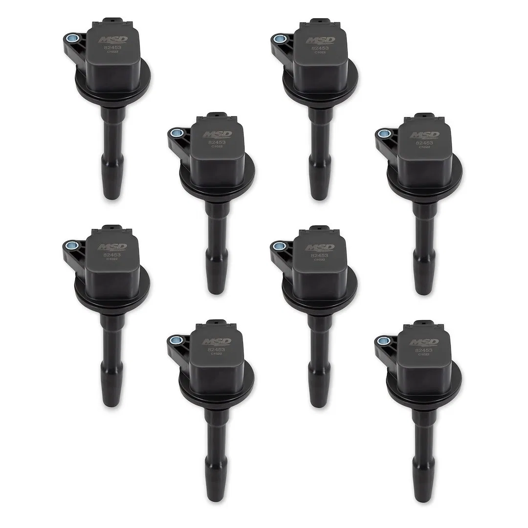 824538 – MSD CO. Ignition Coil, Coil-On-Plug Black Set of 8